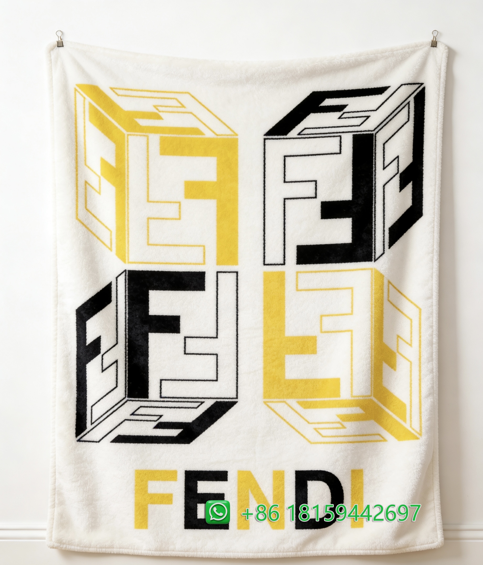 Fendi Throw Blankets